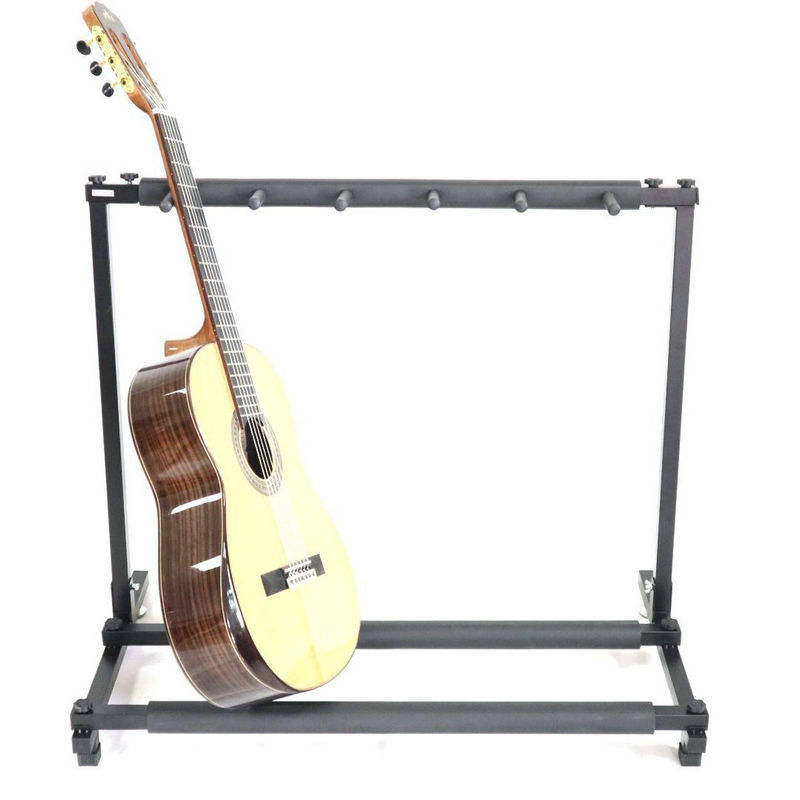 Musical Instrument Groups - マルチロウ＆マルチグループ5ギター用スクエアラックスタンド、楽器整理用