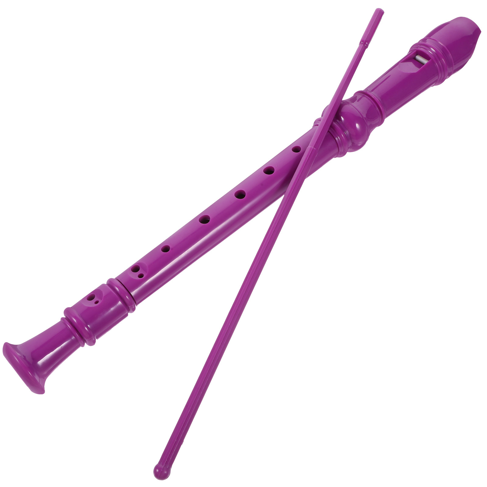 Musical Instrument Recorder - 1 セットソプラノリコーダー 8 穴 ABS フルート楽器クリーニングロッド収納袋初心者ティーンズ楽器ソプラノリコーダー
