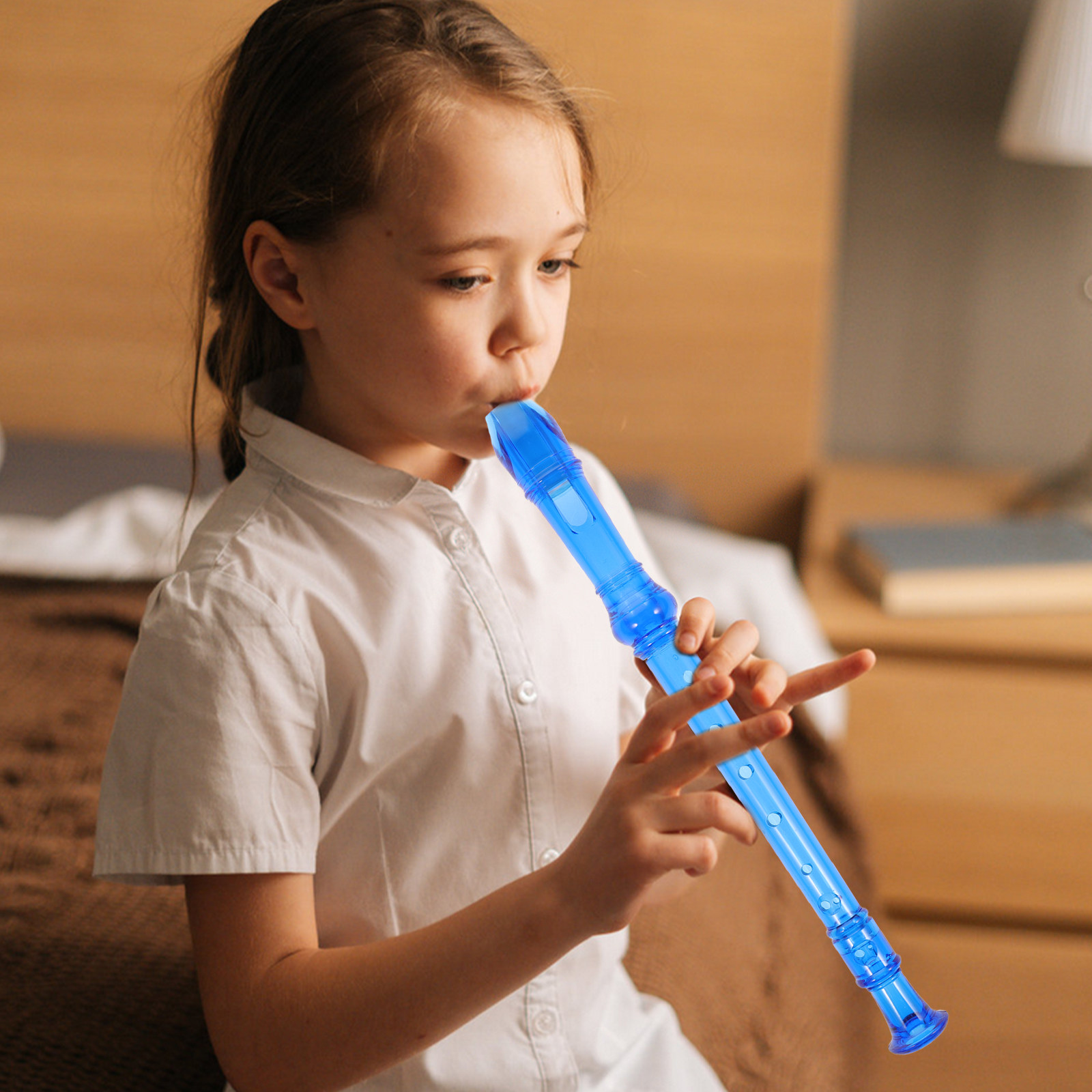 Musical Instrument Recorder - 2 個ソプラノリコーダー 8 穴フルート初心者楽器学校家族練習音楽クラスリコーダーフルート楽器