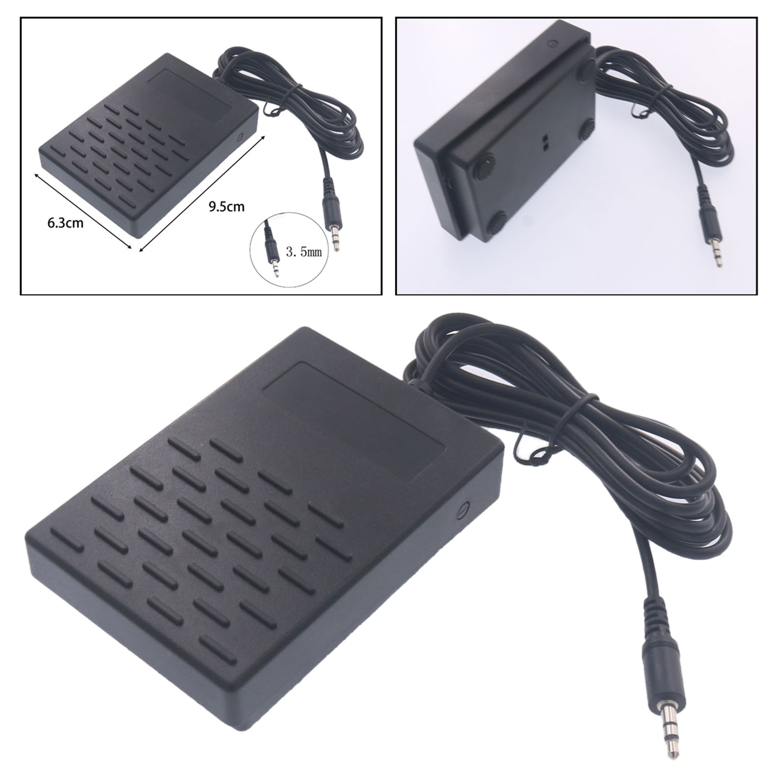 Musical Instrument Synthesizer - エレクトリックピアノサステインフットペダルプロフェッショナルフットペダル3.5mmプラグシンセサイザーエレクトリックピアノドラム用