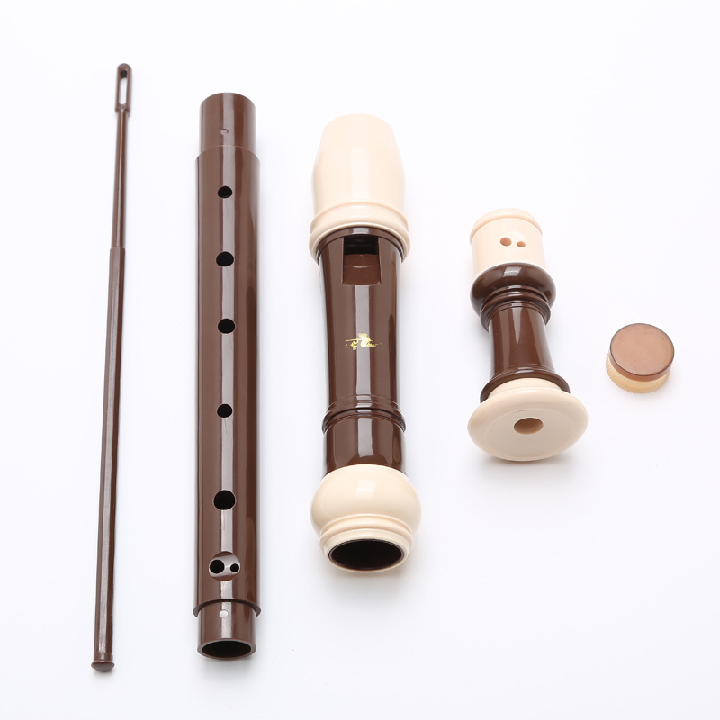Musical Instrument Recorder - スイス-クラリネットフルート8穴、楽器、教育ツール、PUバッグ付き、クリーニングツール、ギフト