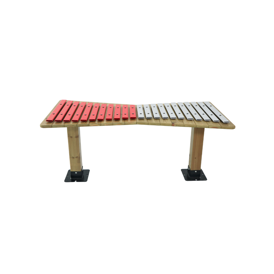 Musical Instrument Xylophone - 合金製屋外音楽遊具シロフォン大型打楽器