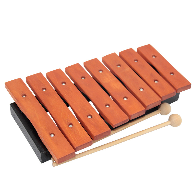 Musical Instrument Xylophone - 8 ノート木琴子供プロフェッショナル木琴瞑想木製ピアノ学校オルフ打楽器楽器子供のための