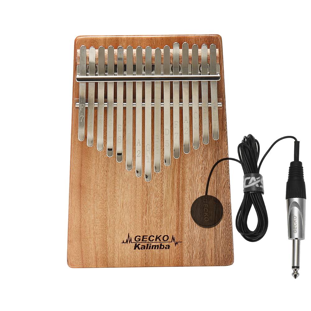Musical Instrument Keyboard - ゲッコー 15鍵 カリンバ G調 親指ピアノ ムビラ