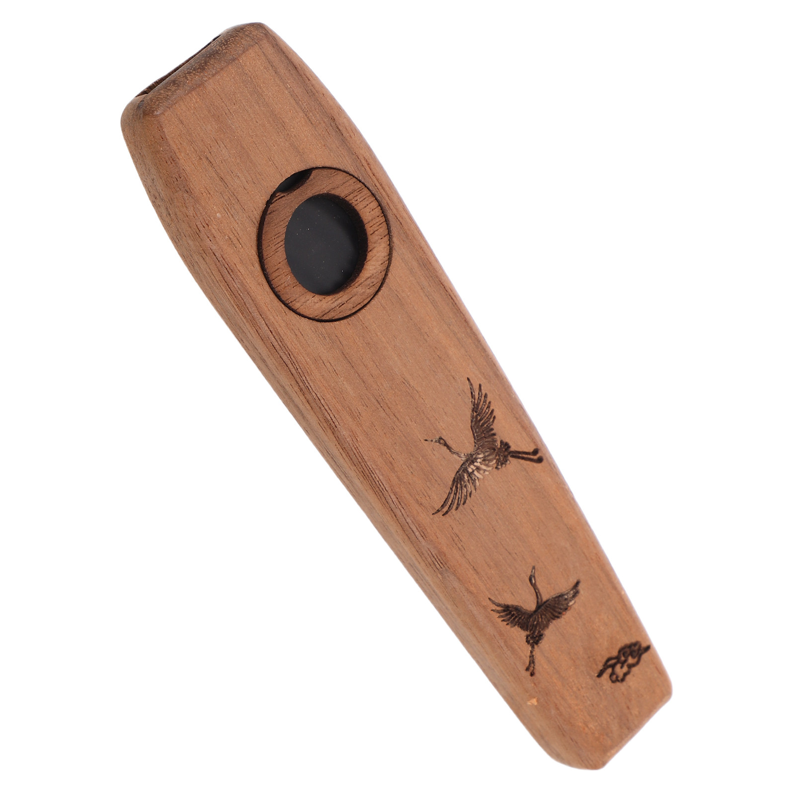 Musical Instrument Kazoo - 無垢材カズー 丈夫な楽器 クラシックな木製カズー 音楽伴奏用 大人用カズー ミニカズー