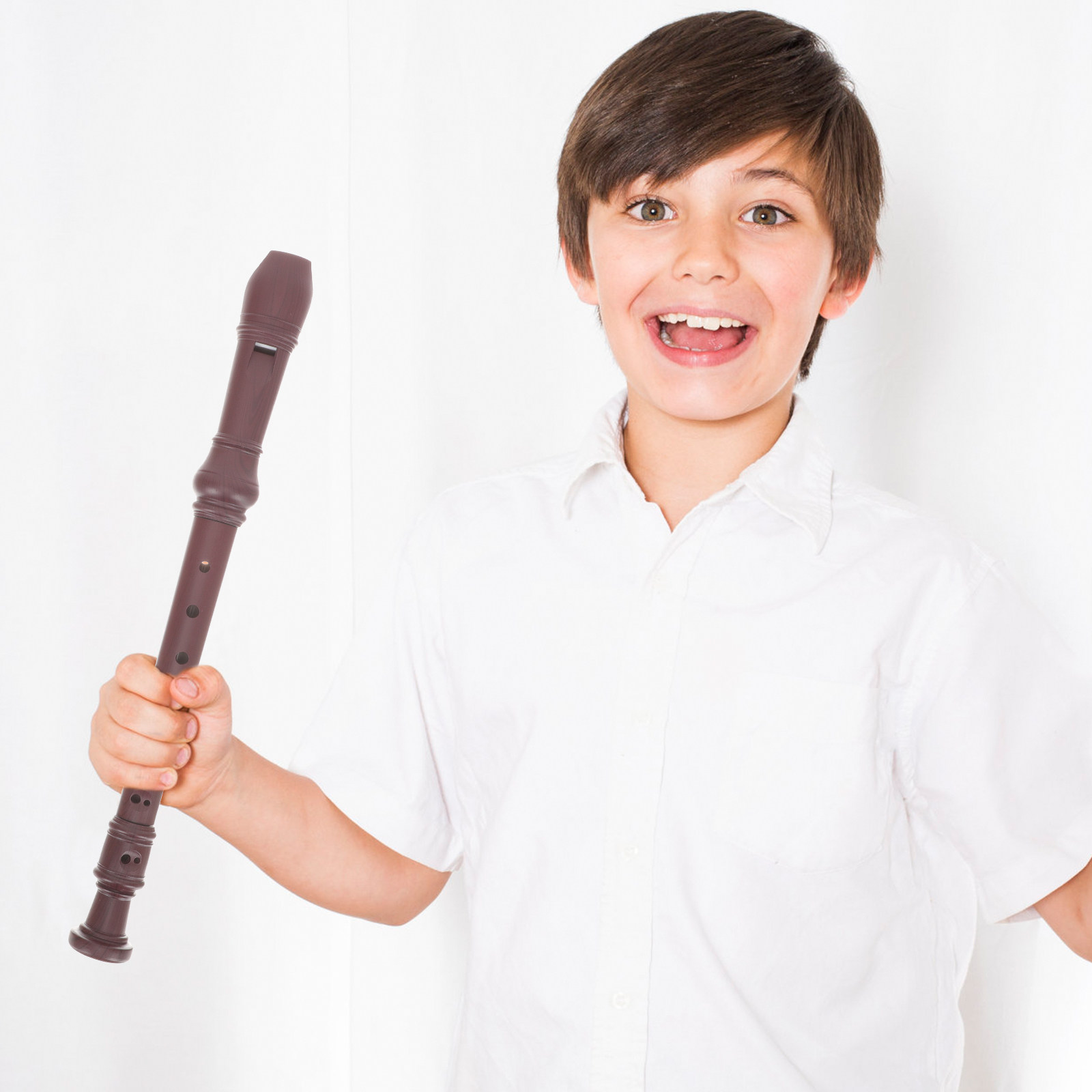 Musical Instrument Recorder - 8穴ソプラノリコーダーフルート ABS製 学生用クラリネット ドイツ式 楽器 子供