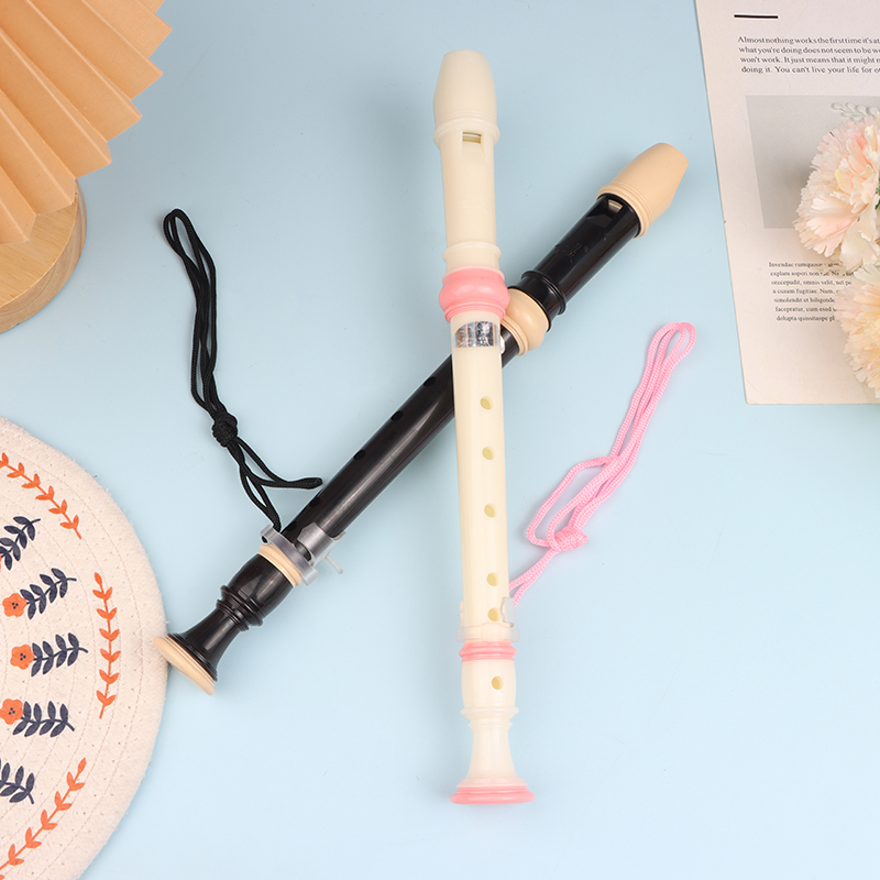 Musical Instrument Recorder - 新しい6穴トレブルフルート、6穴ソプラノリコーダー、クラリネットのようなサウンド、簡単調整可能なABSフルート、子供用楽器