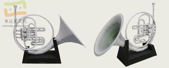 楽器ホルン 3D ペーパーモデル DIY 手作り紙型装飾おも - Musical Instrument Diy のレビューと価格