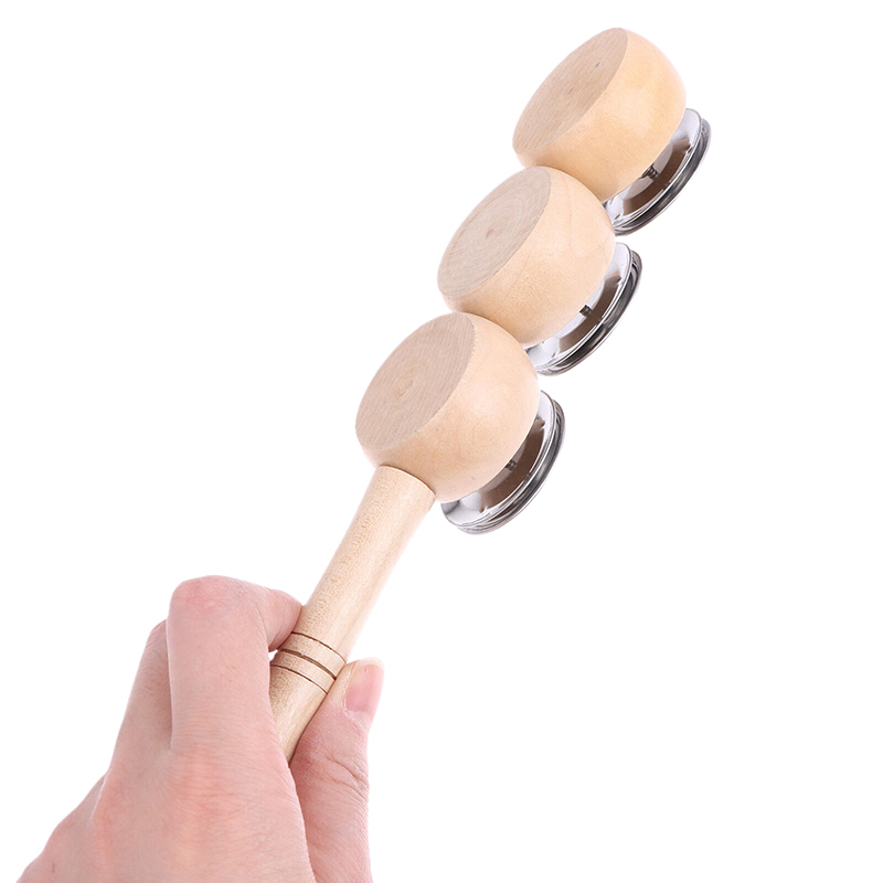 オルフ式ジングルスティック、3/6ベル付き、子供用打楽器、音 - Musical Instrument Groups のレビューと価格