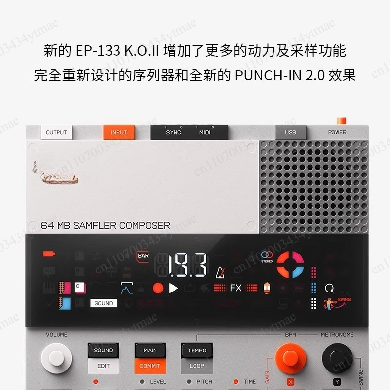ポータブル電子シンセサイザー EP-133 K.O.II 多 - Musical Instrument Synthesizer のレビューと価格