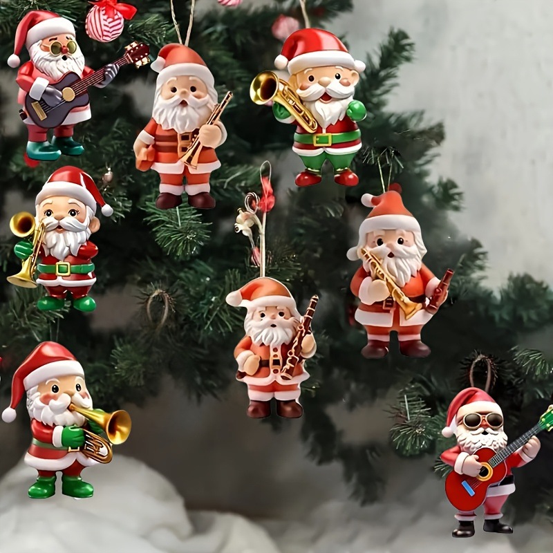 ランダムスタイルのクリスマスノーム楽器グループのアクリル製装 - Musical Instrument Groups のレビューと価格