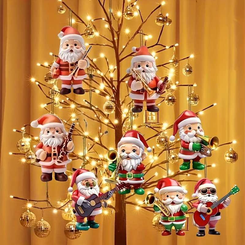 ランダムスタイルのクリスマスノーム楽器グループのアクリル製装 - Musical Instrument Groups のレビューと価格