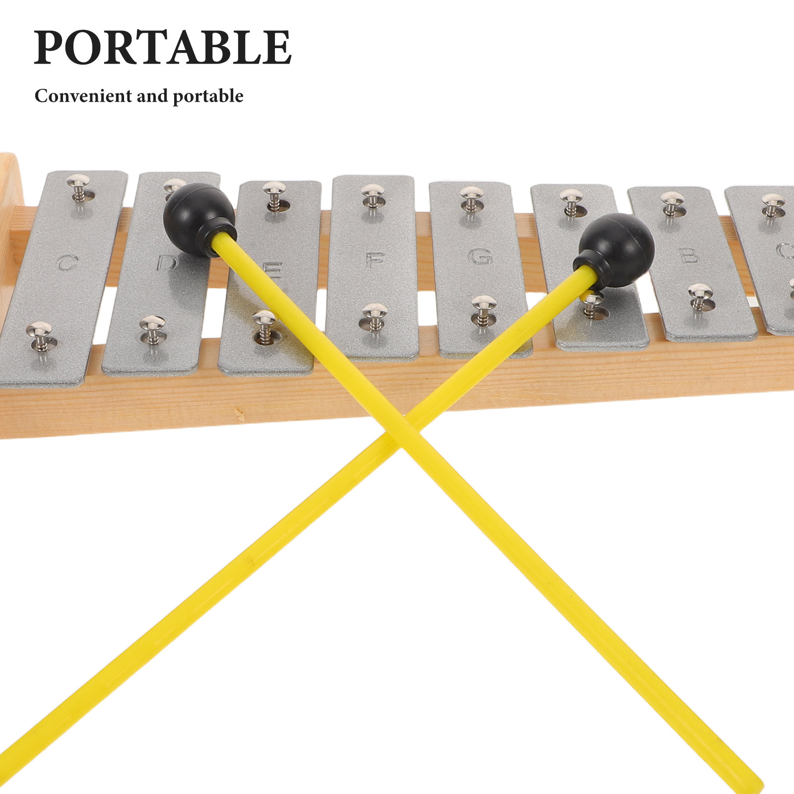 8音アルミグロッケンシュピール木琴子供早期教育楽器ポータブル - Musical Instrument Xylophone のレビューと価格