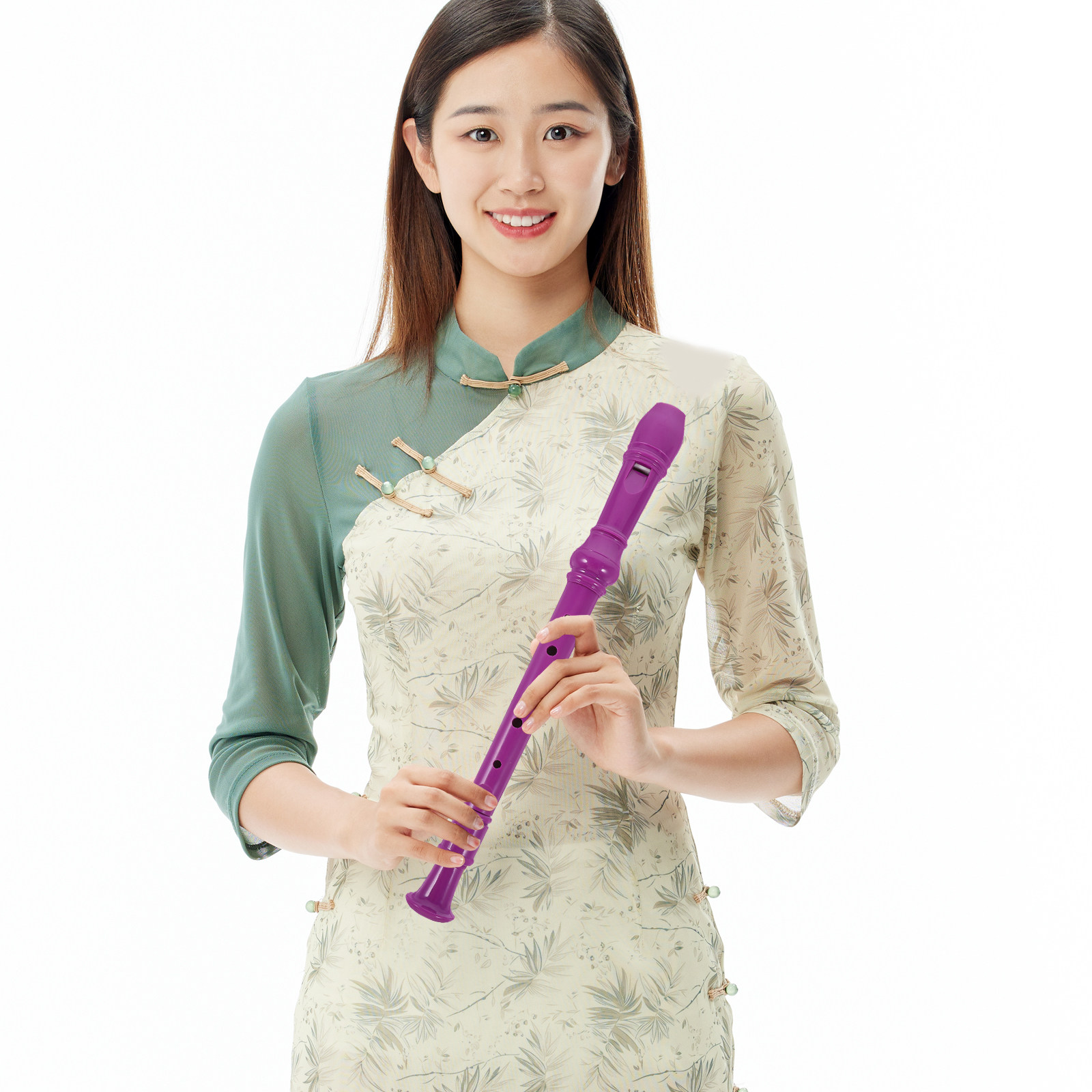 1 セットソプラノリコーダー 8 穴 ABS フルート楽器ク - Musical Instrument Recorder のレビューと価格