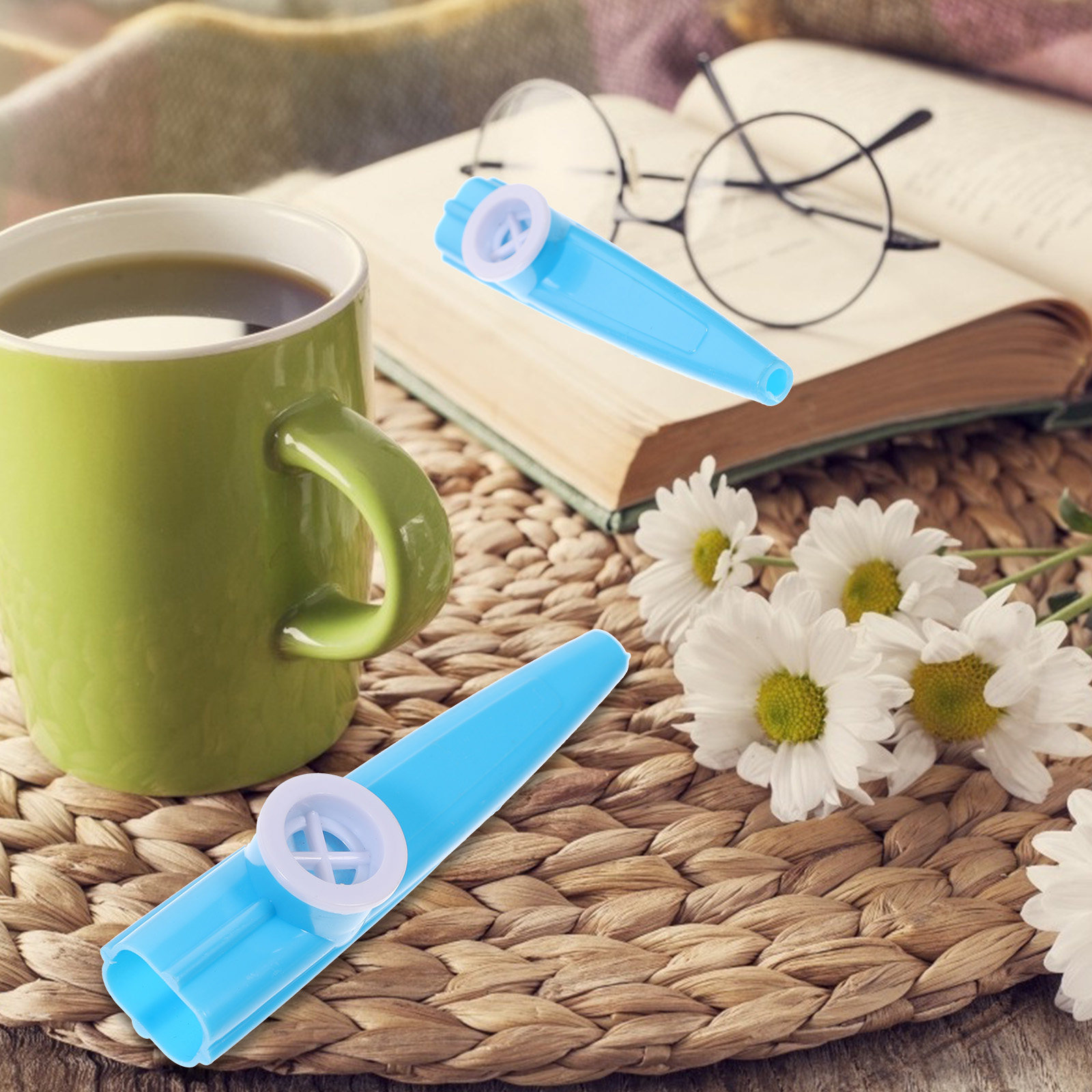 10個入り カズー楽器 カラフルなプラスチック製カズー 簡単 - Musical Instrument Kazoo のレビューと価格