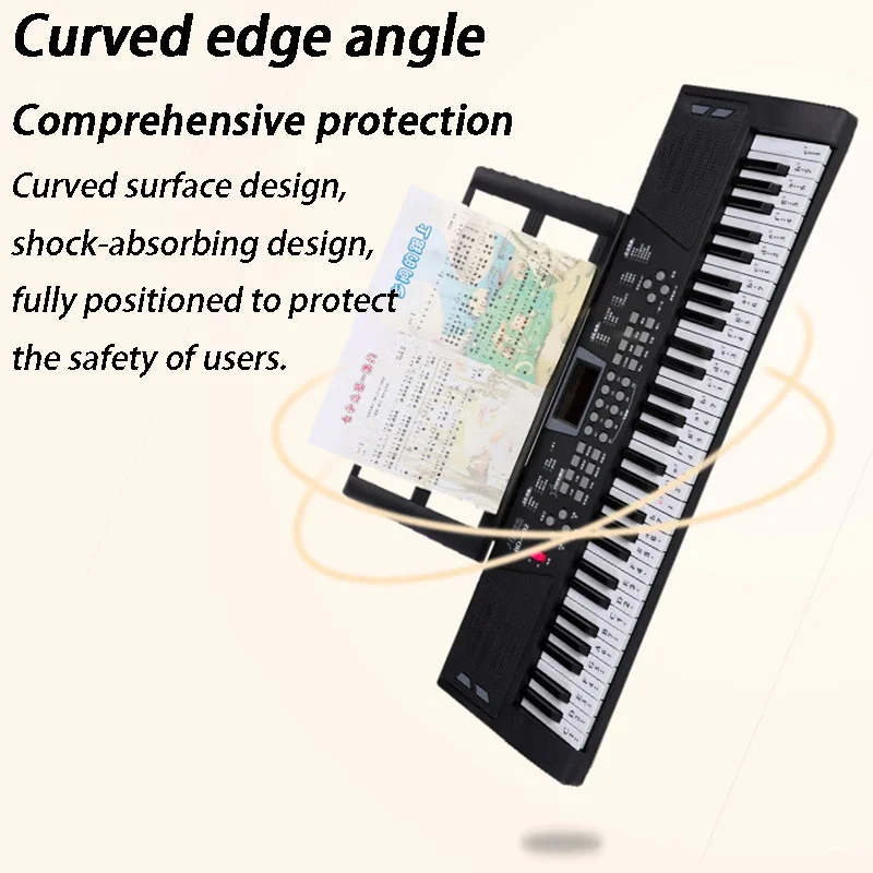 子供電子オルガン 61 キーポータブルおもちゃエレクトリック - Musical Instrument Synthesizer のレビューと価格