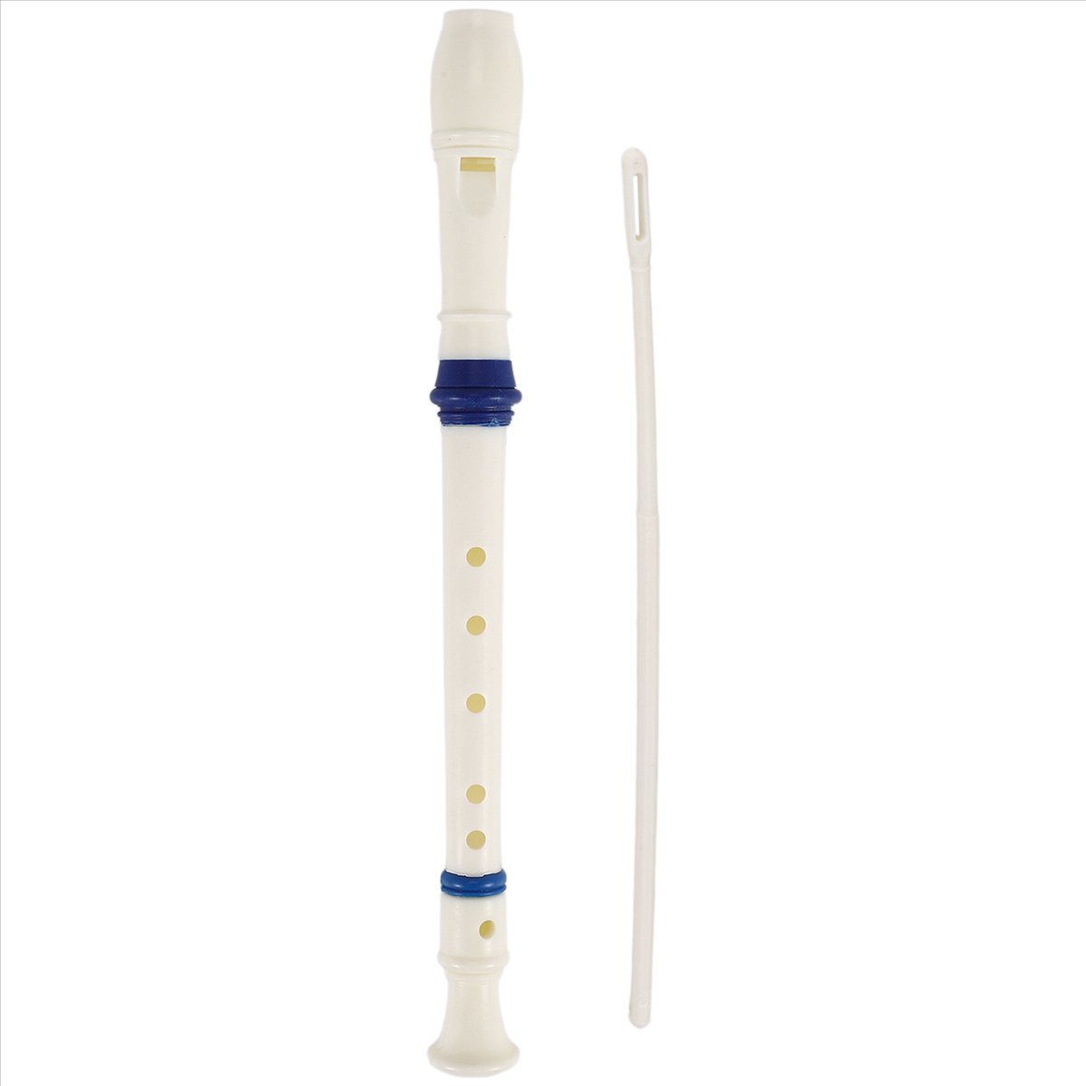 ABST 楽器 6穴 ソプラノフルート レコーダー ホワイト - Musical Instrument Recorder のレビューと価格