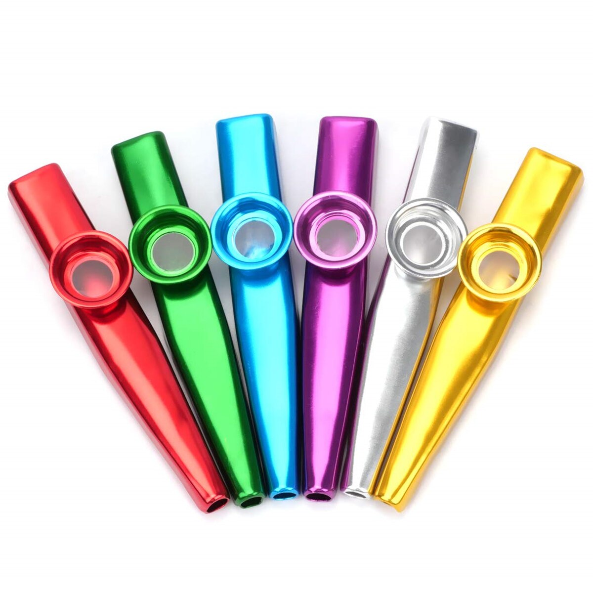 Kazooシルバーアルミニウム合金、膜溝付きダイヤフラムka - Musical Instrument Kazoo のレビューと価格