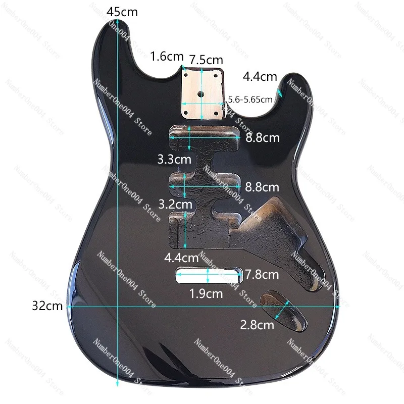 DIY改造パーツ エレキギター 楽器部品 ギターボディ用 シ - Musical Instrument Diy のレビューと価格