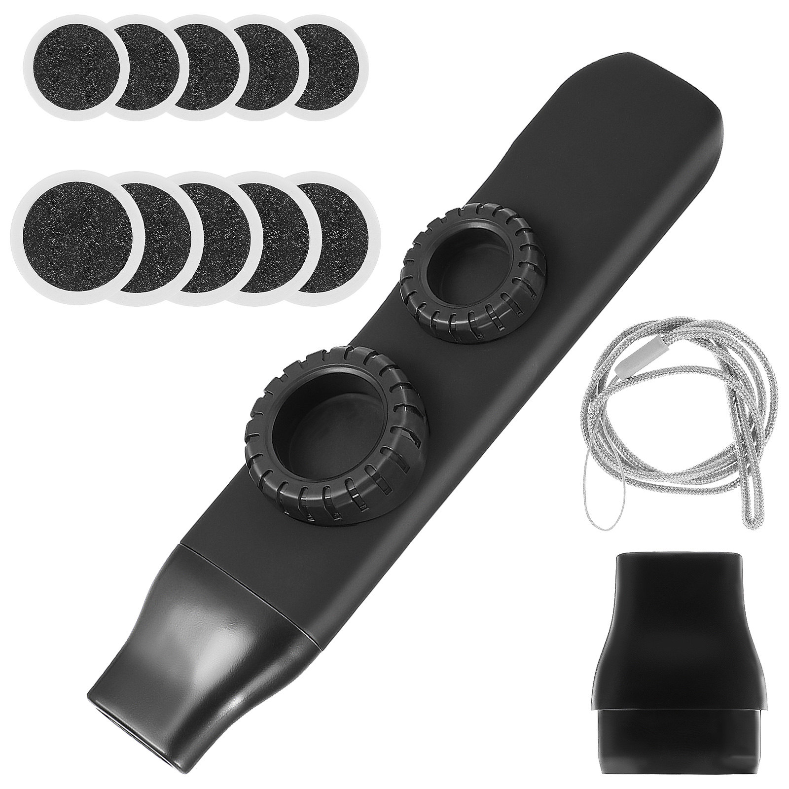 ダブルフルートホールカズー楽器、パーティー、音楽療法、ギター - Musical Instrument Kazoo のレビューと価格