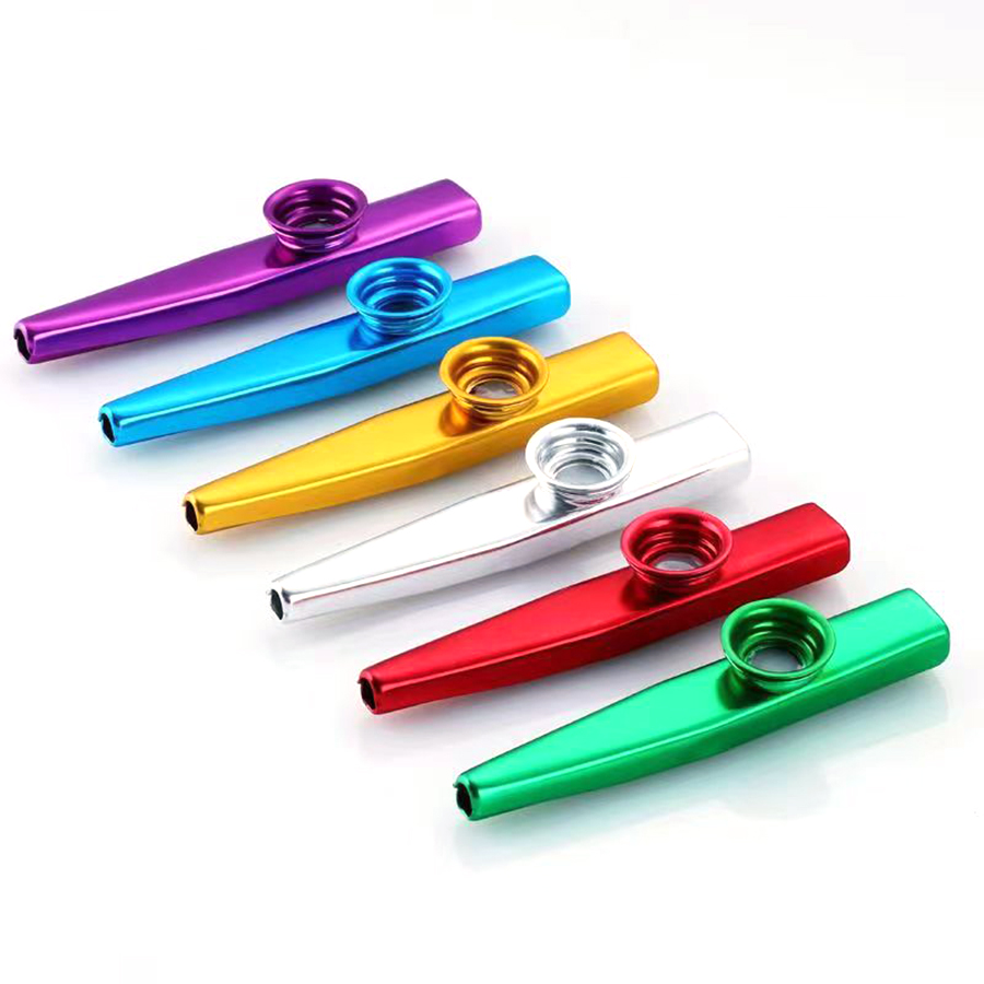 12 センチメートル金属カズー耐久性のある非主流の声楽器ステ - Musical Instrument Kazoo のレビューと価格