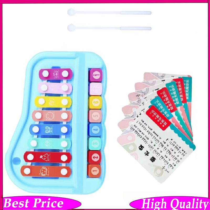 8音ハンドパーカッション楽器 - オルフスタイルの子供用教育 - Musical Instrument Xylophone のレビューと価格