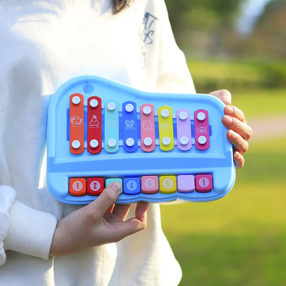 8音ハンドパーカッション楽器 - オルフスタイルの子供用教育 - Musical Instrument Xylophone のレビューと価格