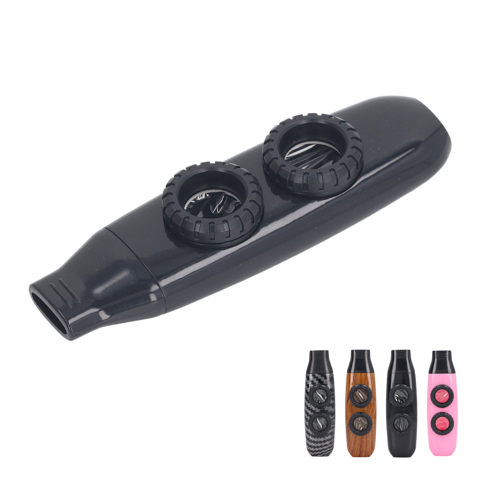カズー フルート デュアルホール フルート 調整可能な管楽器 - Musical Instrument Kazoo のレビューと価格