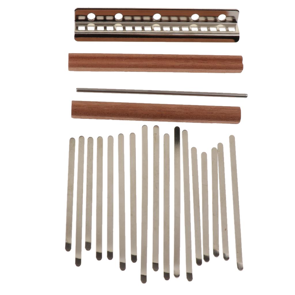 カリンバ 17 キー DIY パーツキット親指ピアノスチール - Musical Instrument Diy のレビューと価格