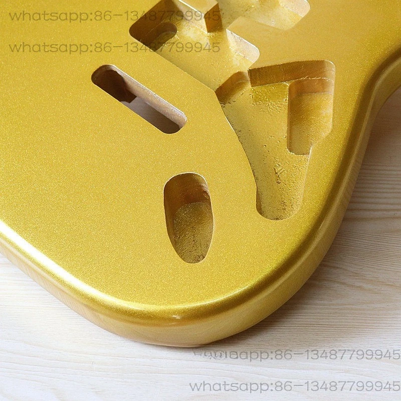STメタルシャンパンゴールドエレキギター、ポプラ材使用、改造 - Musical Instrument Diy のレビューと価格