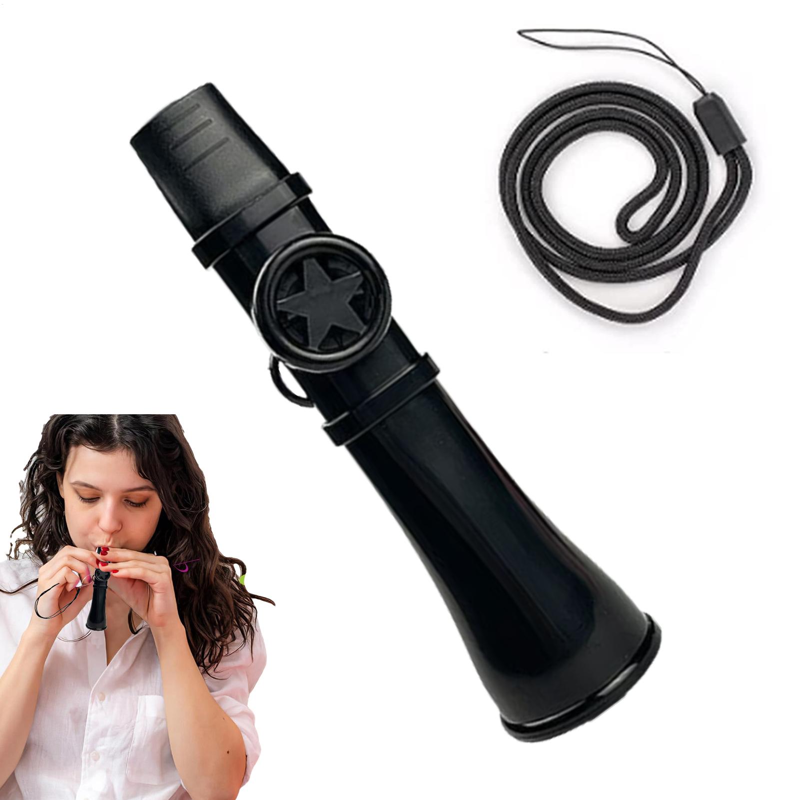 ポータブル ABS カズーフルート 簡単に学べるストラップ付 - Musical Instrument Kazoo のレビューと価格