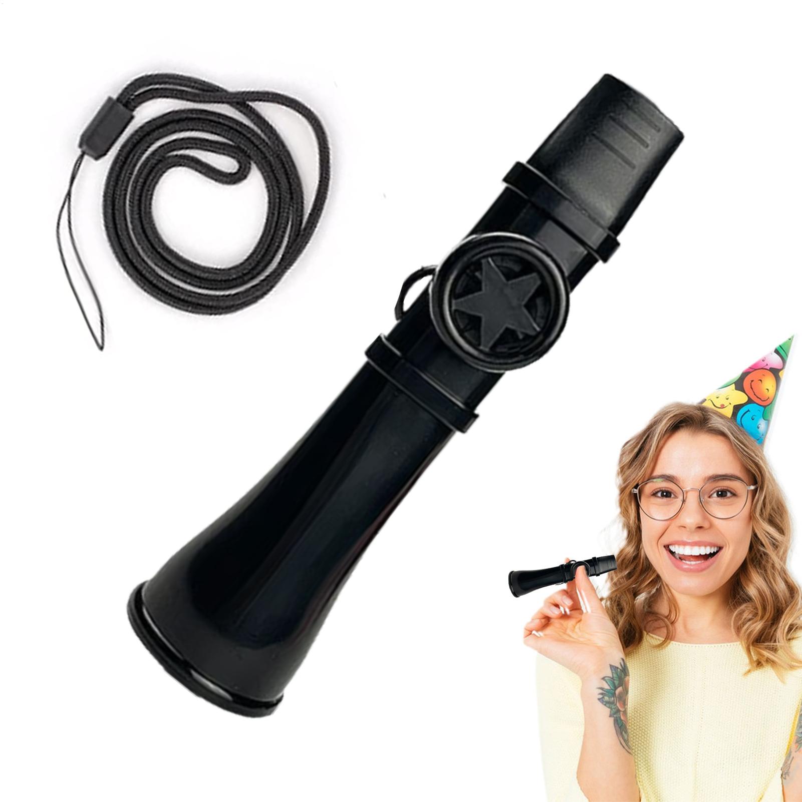 ポータブル ABS カズーフルート 簡単に学べるストラップ付 - Musical Instrument Kazoo のレビューと価格