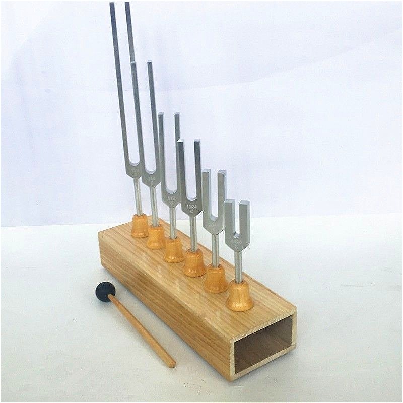 アルミ合金製チューニングフォークセット サウンドヒーリング  - Musical Instrument Groups のレビューと価格