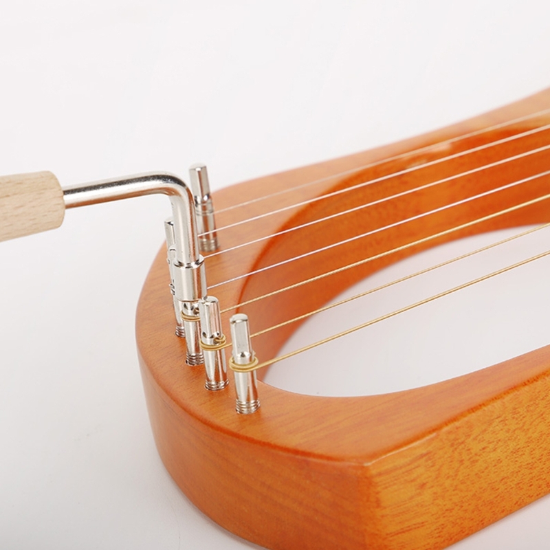 多目的 7 弦竪琴ハープ楽器耐久性のある木製ビルド音楽練習グ - Musical Instrument Groups のレビューと価格