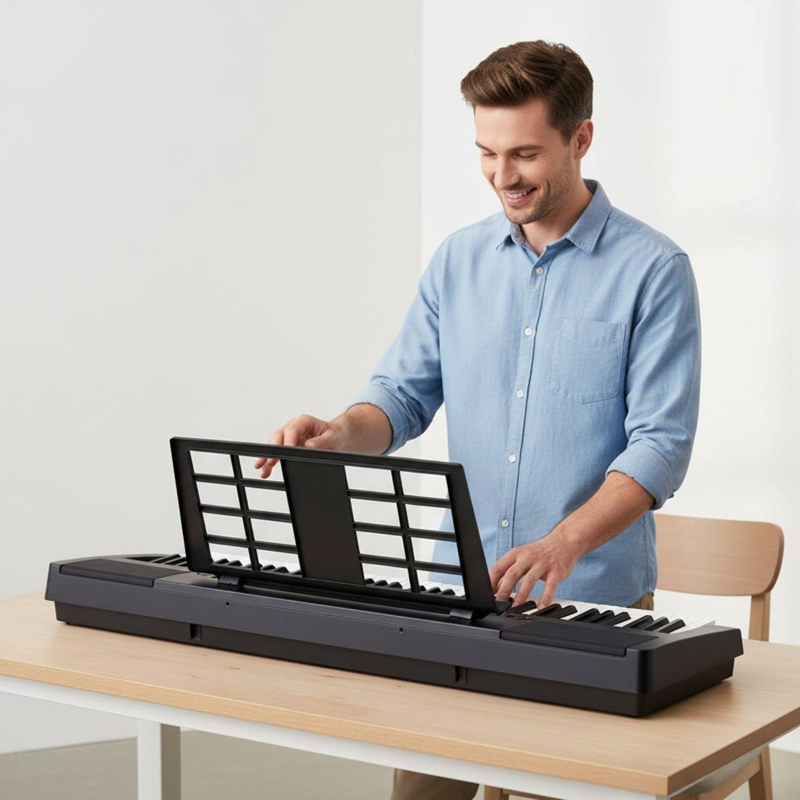 電子キーボード譜面台ユニバーサルデザインキーボード譜面台楽器 - Musical Instrument Keyboard のレビューと価格