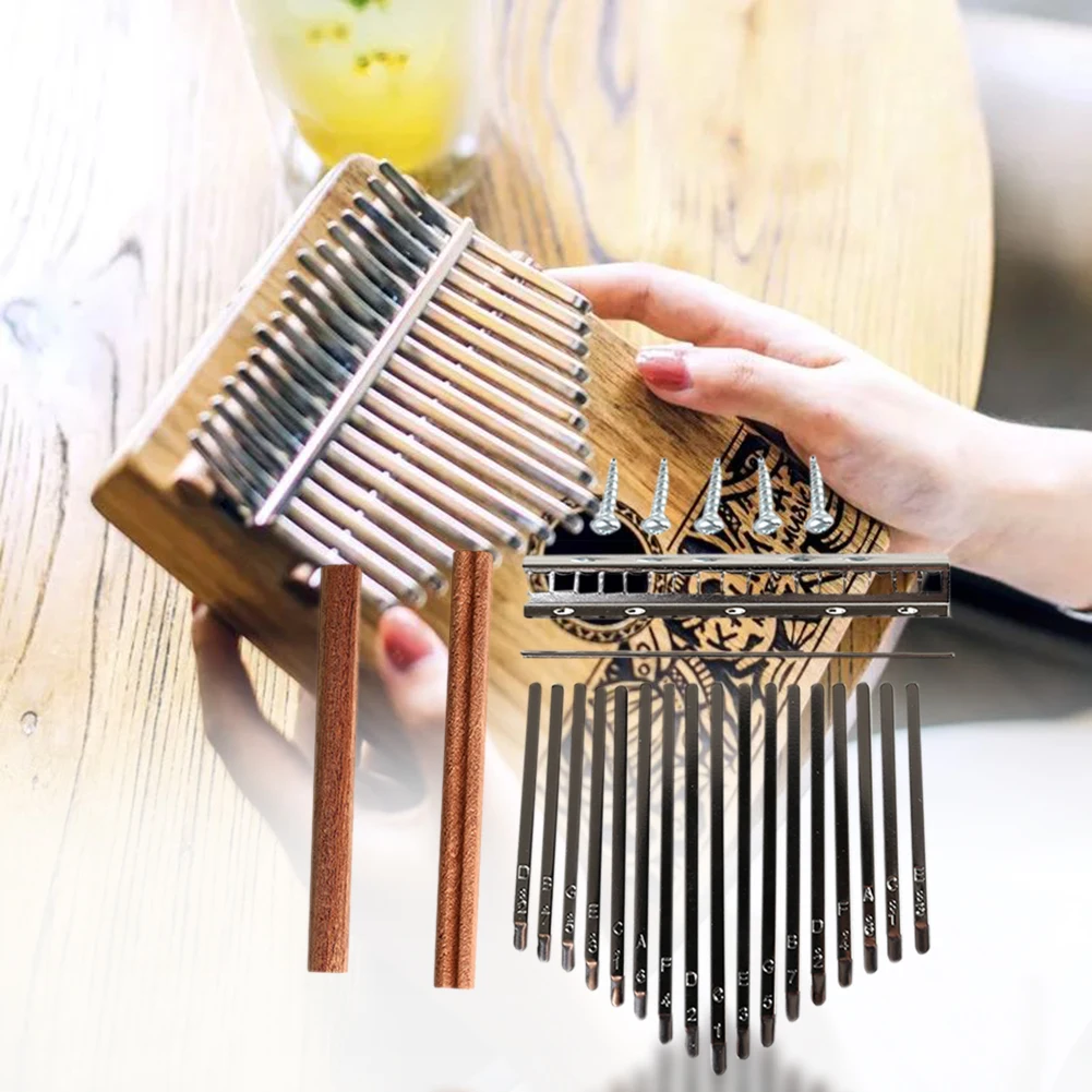 DIY 17 トーンカリンバキーティンセットムビラ親指ピアノ - Musical Instrument Diy のレビューと価格