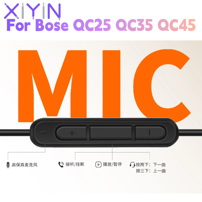 交換用1.4メートルDACタイプC USB C - 2.5m - Bose Headphone Qc45 のレビューと価格