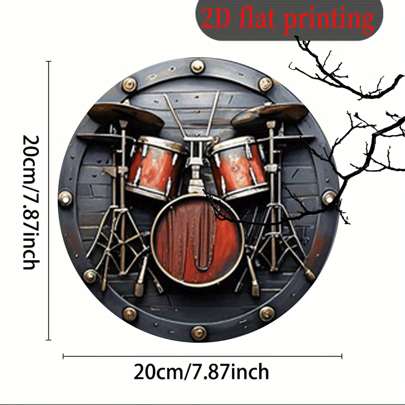 2D フラット、1個、20.32x20.32 cm 2D ラ - Musical Instrument Sign のレビューと価格
