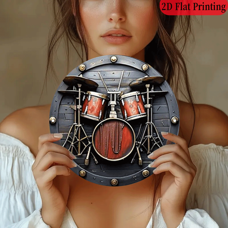 2D フラット、1個、20.32x20.32 cm 2D ラ - Musical Instrument Sign のレビューと価格