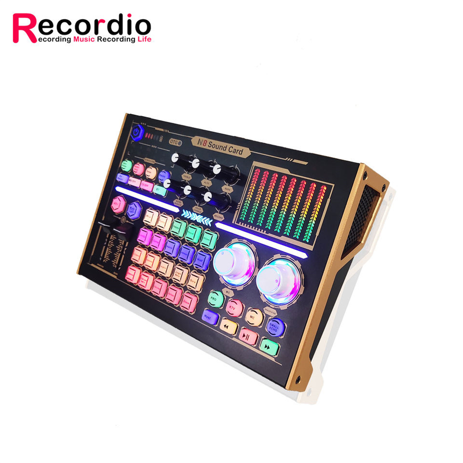 GAX-N8 プロフェッショナル録音サウンドカード PC 携 - Musical Instrument Recorder のレビューと価格