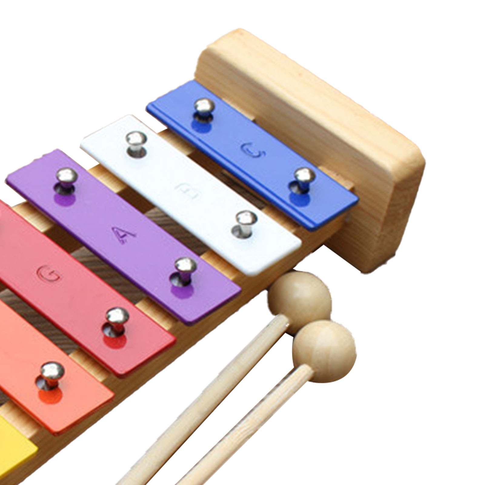 8 ノート木琴子供のおもちゃ教育開発音楽打楽器アルミプレート - Musical Instrument Xylophone のレビューと価格