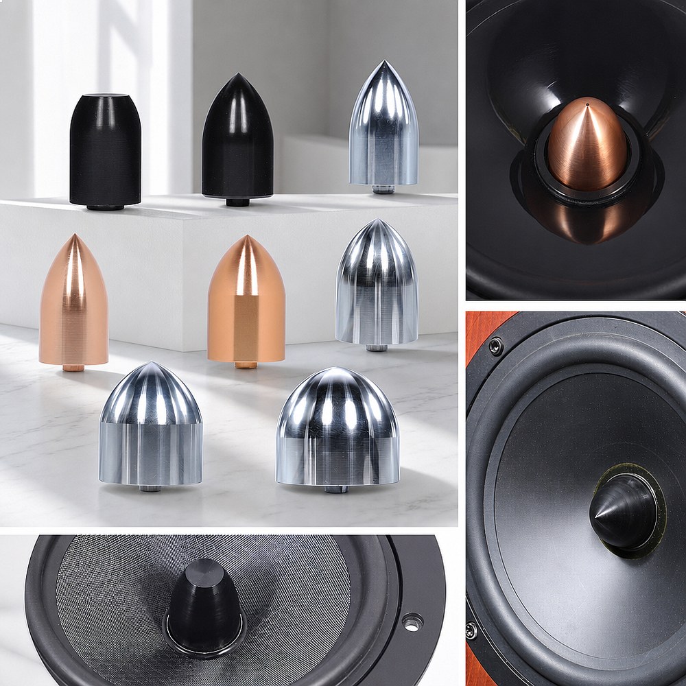 MW オーディオ 2 個アルミバレットキャップスピーカーダス - Musical Instrument Diy のレビューと価格