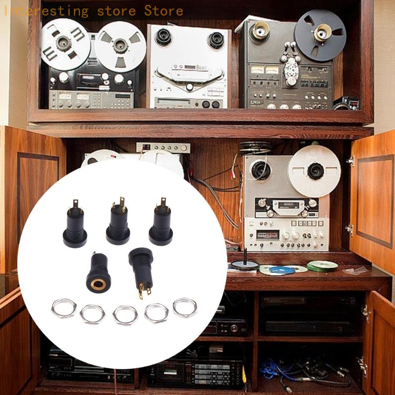 5 個 3.5 ミリメートルミュージックビデオジャックソケッ - Musical Instrument Diy のレビューと価格
