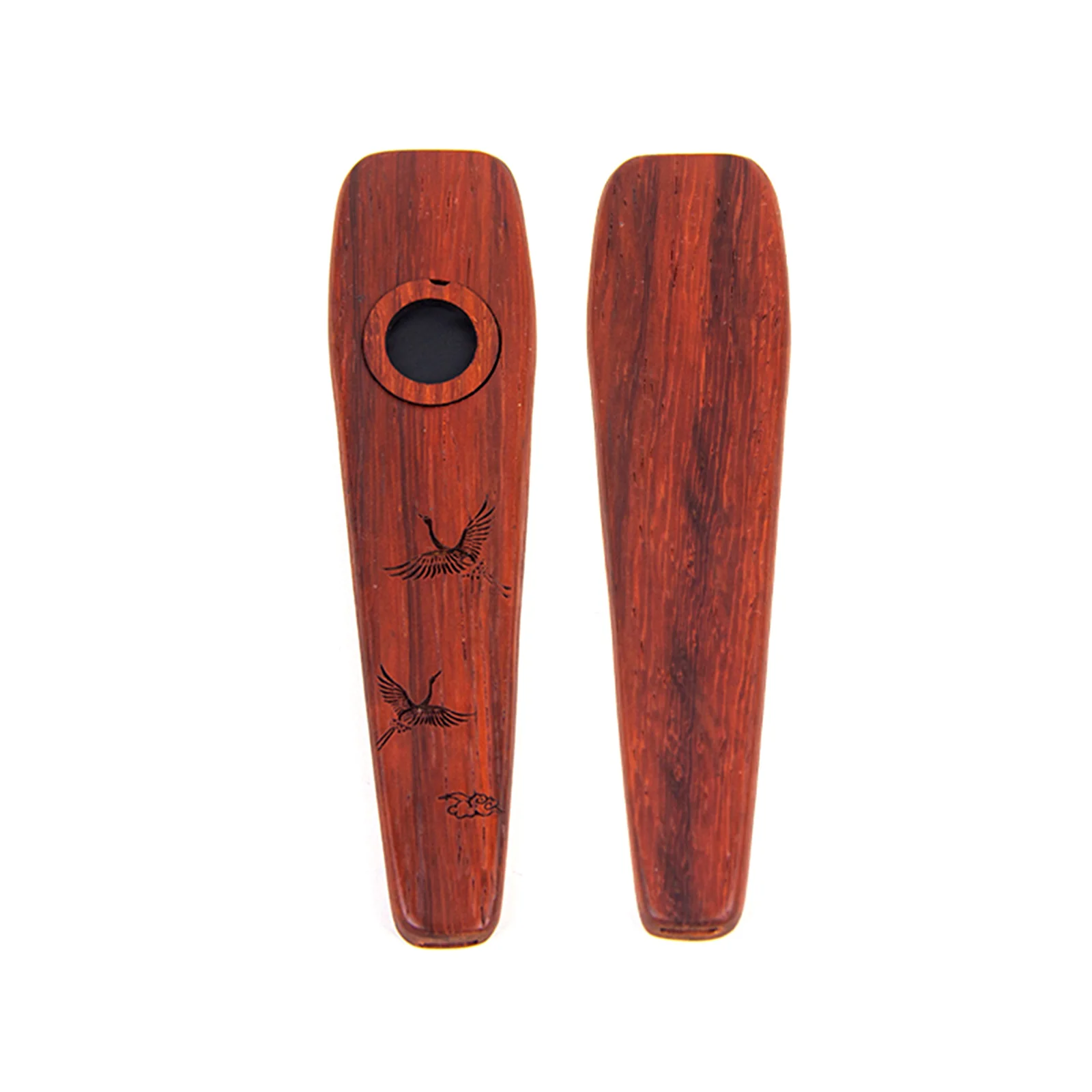 2025年新作 木製カズー ギフトセット (ストラップとフル - Musical Instrument Kazoo のレビューと価格