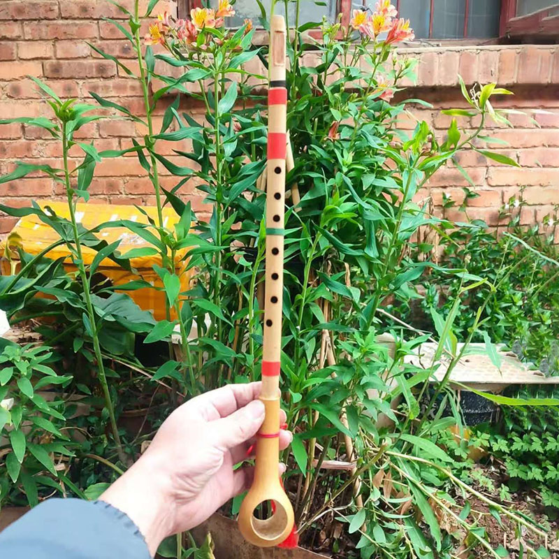 手作り竹製ストレートフルート イー民族グループの伝統的なビル - Musical Instrument Groups のレビューと価格