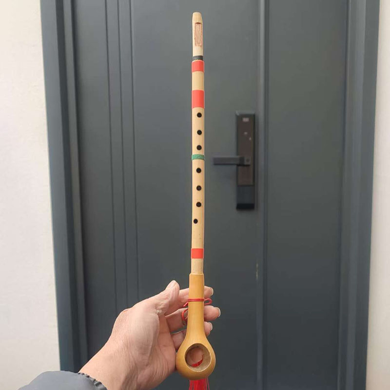 手作り竹製ストレートフルート イー民族グループの伝統的なビル - Musical Instrument Groups のレビューと価格